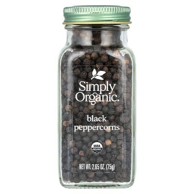 Черный перец горошком, 2.65 oz (75 g)