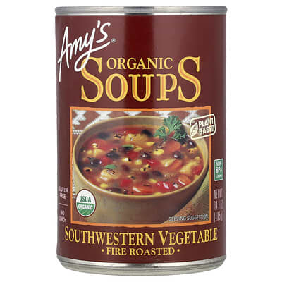 Organic Soups, Southwestern Vegetable, 14.3 oz (405 g)