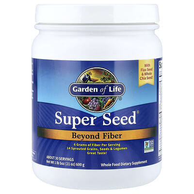 Super Seed®, Beyond Fiber, 21 oz (600 g) пищевая добавка