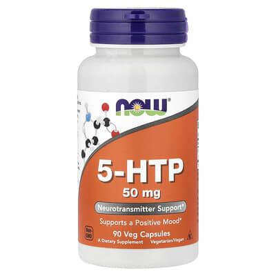 5-HTP, 50 mg, 90 вегетарианских капсул