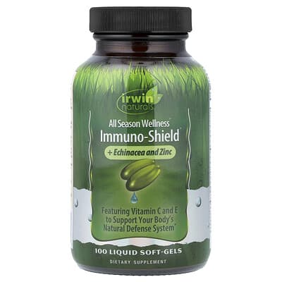Irwin Naturals Immuno-Shield®, 100 жидких мягких капсул