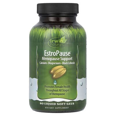 EstroPause®, поддержка при менопаузе, 80 жидких мягких капсул