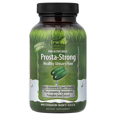 Pro-Active Male, Prosta-Strong®, для здорового мочеиспускания, 90 жидких мягких капсул