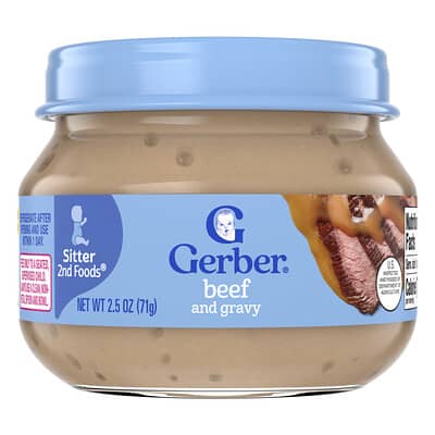 Детское питание Gerber 2nd Foods® Sitter Beef and Gravy 71 g