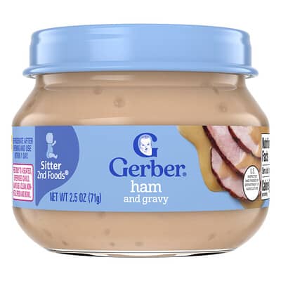 2nd Foods®, Sitter, Ham and Gravy, 2.5 oz (71 g)