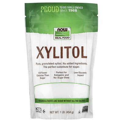 Real Food, ксилитол, 1 lb (454 g)