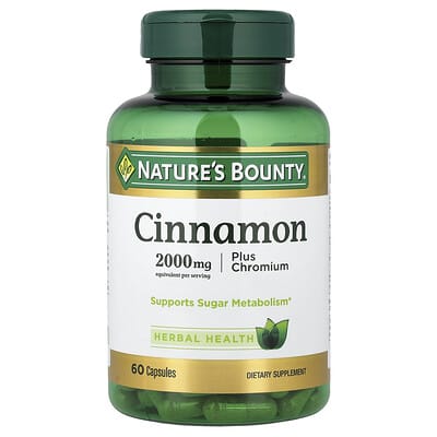 Cinnamon Plus Chromium, 60 капсул