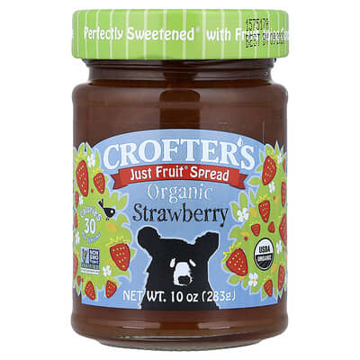 Organic Just Fruit® Spread, Strawberry, 10 oz (283 g)