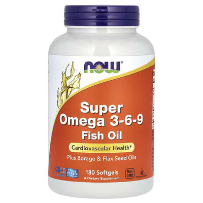 Super Omega 3-6-9, 180 мягких капсул
