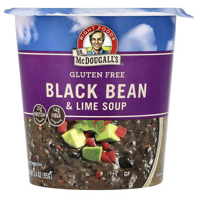 Gluten Free Black Bean & Lime Soup, 3.4 oz (95 g)