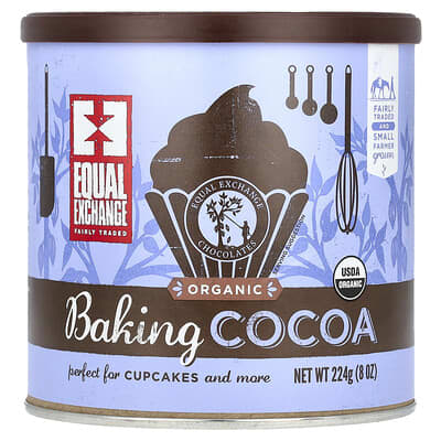 Organic Baking Cocoa, 8 oz (224 g)
