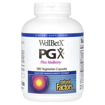 WellBetX PGX, Plus Mulberry, 180 вегетарианских капсул