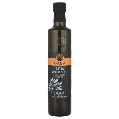 Sitia Extra Virgin Olive Oil, Rich, 16.9 fl oz (500 ml)