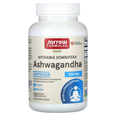 Ашвагандха, 300 mg, 120 вегетарианских капсул
