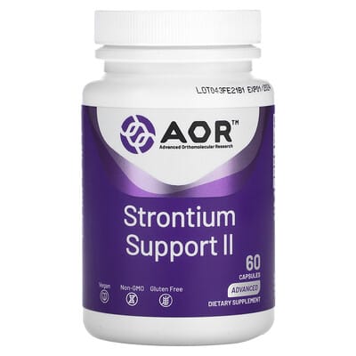 Strontium Support II, 60 капсул (341 mg на капсулу)