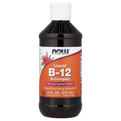 Жидкий B-12, 8 fl oz (237 ml)