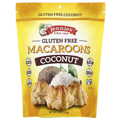 Gluten Free Macaroons, Coconut, 8 oz (226 g)