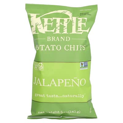 Potato Chips, Jalapeno, 5 oz (141 g)