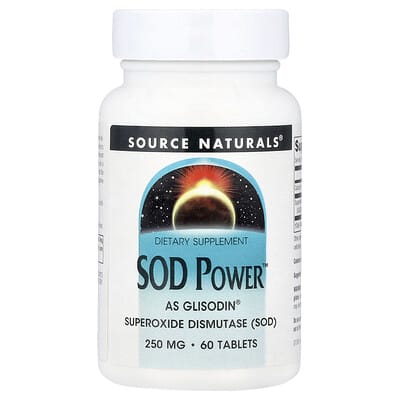 SOD Power™, 250 mg, 60 таблеток