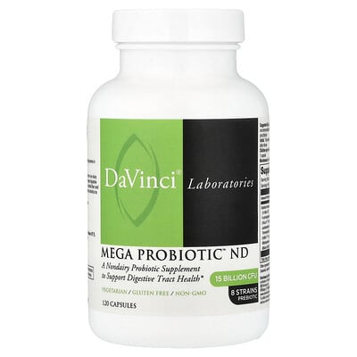 DaVinci Laboratories Mega Probiotic™ ND, 120 капсул
