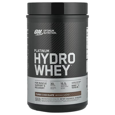 Сывороточный протеин Platinum Hydro Whey®, Turbo Chocolate, 1.8 lb (820 g)