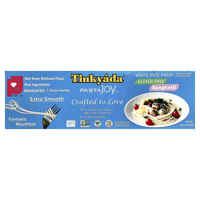 Паста из белого риса Tinkyada Spaghetti, 16 oz (454 g)