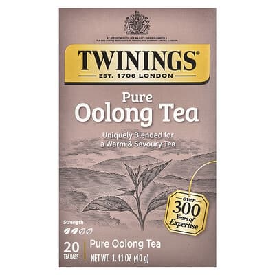 Pure Oolong Tea, 20 Tea Bags, 1.41 oz (40 g)