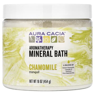 Aromatherapy Mineral Bath, Tranquil Chamomile, 16 oz (454 g)