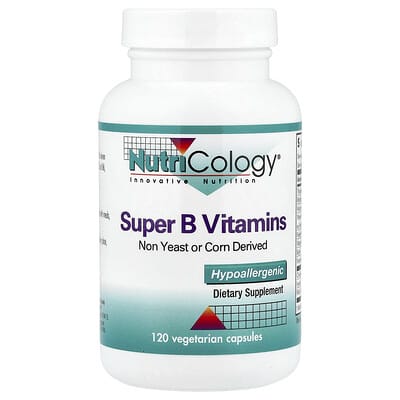 Super B Vitamins, 120 Vegetarian Capsules