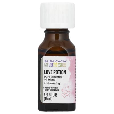Смесь чистых эфирных масел, Love Potion, 0.5 fl oz (15 ml)