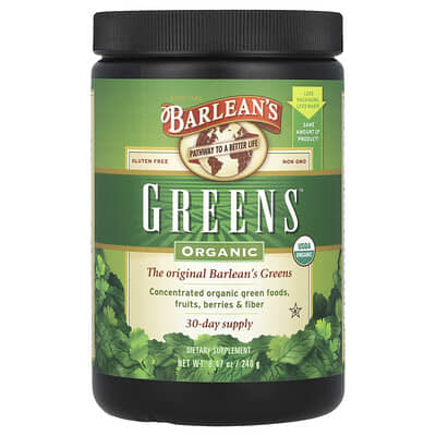 Органические суперфуды Organic Greens™, 8.47 oz (240 g)