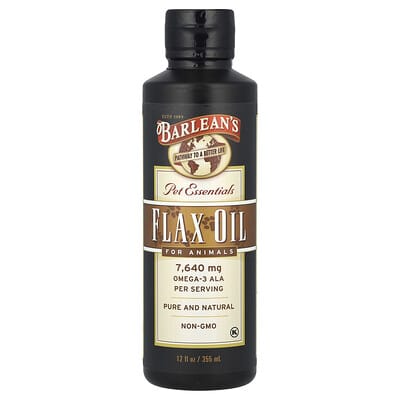Pet Essentials, льняное масло для животных, 12 fl oz (355 ml)
