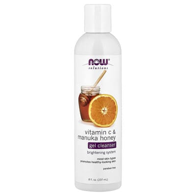 Solutions, гель-очищающее средство с витамином C и медом Манука, 8 fl oz (237 ml)