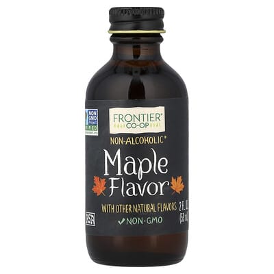 Аромат кленового сиропа, неалкогольный, 2 fl oz (59 ml)