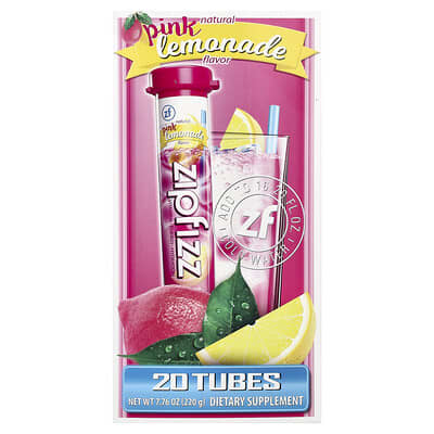 Растворимый энергетический напиток, Pink Lemonade, 20 трубок, 0.39 oz (11 g) каждая
