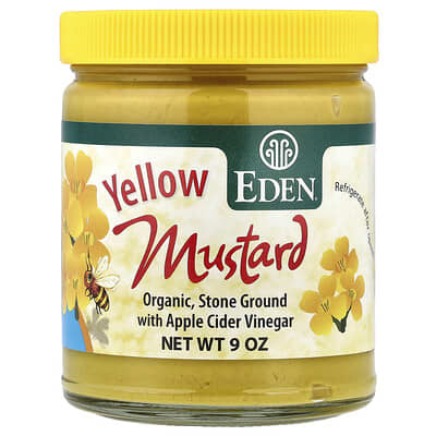 Organic Yellow Mustard, 9 oz