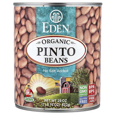 Organic Pinto Beans, 29 oz (822 g)