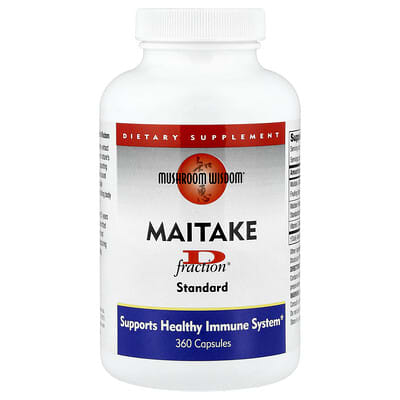 Maitake D-Fraction®, Standard, 360 капсул