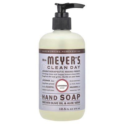 Жидкое мыло для рук Mrs. Meyers Clean Day Lavender, 370 ml