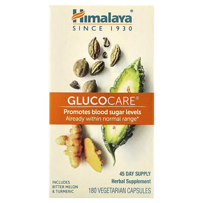 Himalaya GlucoCare® 180 вегетарианских капсул