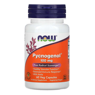Pycnogenol® с Amla, 60 вегетарианских капсул