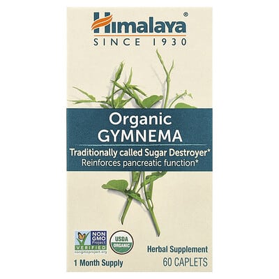 Органическая Gymnema, 60 таблеток
