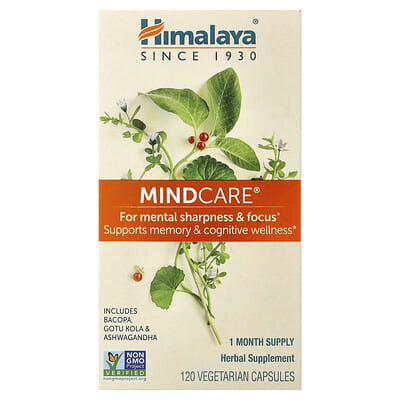 MindCare®, 120 вегетарианских капсул
