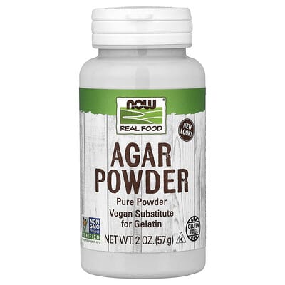 Real Food, Agar Powder, 2 oz (57 g)