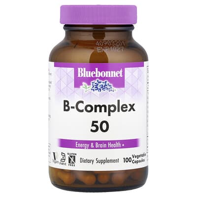 B-Complex 50, 100 Vegetable Capsules