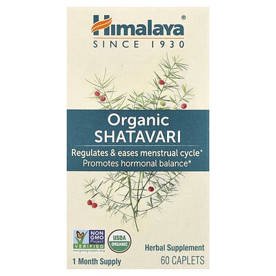 Himalaya Organic Shatavari, 60 капсул