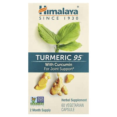 Turmeric 95® с куркумином, 60 вегетарианских капсул