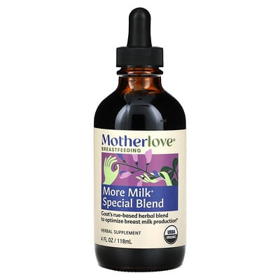 Motherlove смесь для увеличения лактации, 4 fl oz (118 ml)