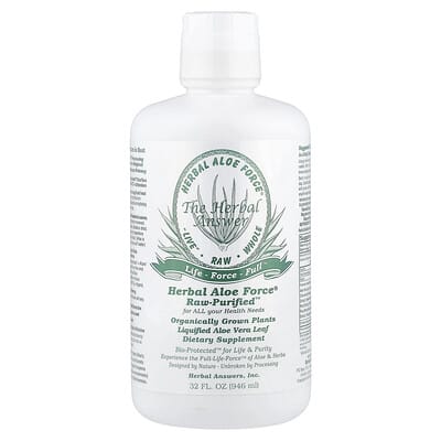 Herbal Aloe Force®, Raw Purified™, 32 fl oz (946 ml)