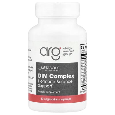 Metabolic Maintenance DIM Complex, 60 вегетарианских капсул